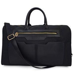 Badgley Mischka new with tags canvas duffel bag